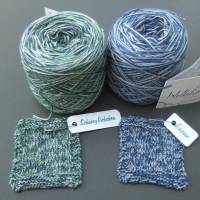 100% Schurwolle Merino extrafein Bobbel Konfetti Wolke 7 Schneeglöckchen 4-fädig Bild 3