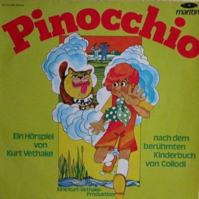 Pinocchio, nach dem berühmten Kinderbuch