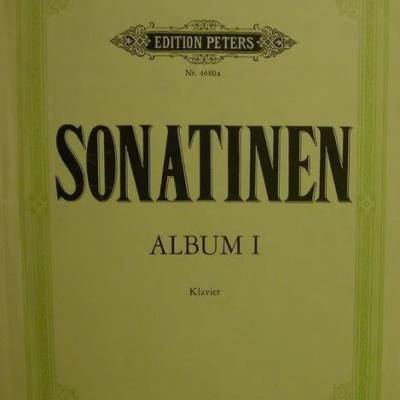 Edition Peters Nr.4680a - Sonatinen Klavier, Album I ,eine Sammlung von Sonatinen und Stücken für Klavier zu zwei Hände
