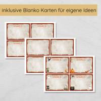 Halloween Indoor Schnitzeljagd Set für Kinder ab 6 Jahren mit 20 Hinweisen, Urkunde, Spielen & Ausmalbildern Bild 8