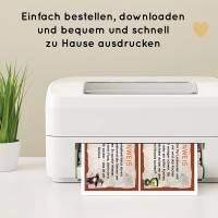 Halloween Indoor Schnitzeljagd Set für Kinder ab 6 Jahren mit 20 Hinweisen, Urkunde, Spielen & Ausmalbildern Bild 9