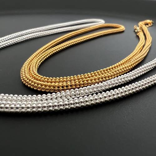 Kette aus 925-Silber oder vergoldetem 925-Silber