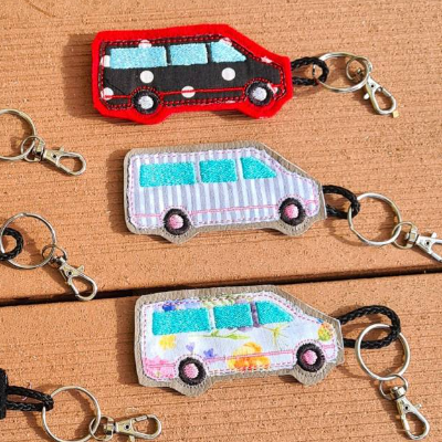 Stickdatei ITH Anhänger Camper Van