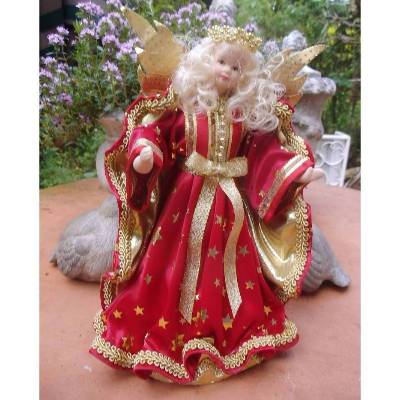 Rauschgoldengel Engel Porzellan Weihnachtsengel  Weihnachten