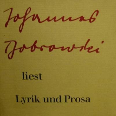 Johannes Bobrowski liest Lyrik und Prosa - dazu gehören zwei Schallplatten.