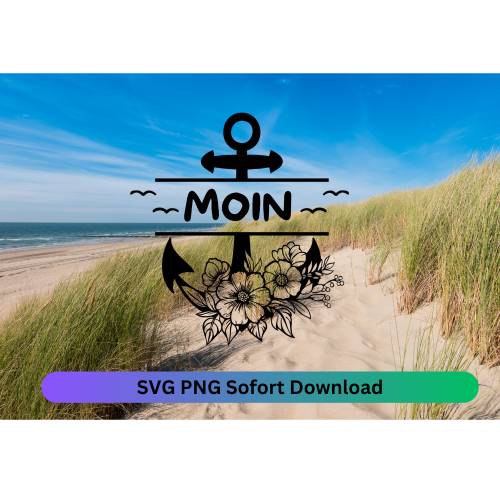 Plotter Datei ,Nordsee Liebe, Plotter file Maritime North Sea ,SVG PNG, png-svg, Möwe Leuchtturm Nordsee- Nordsee Liebe