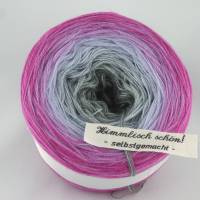 100% Schurwolle Merino extrafein Bobbel Farbverlauf Wolke 7 Krokus 4-fädig Bild 1