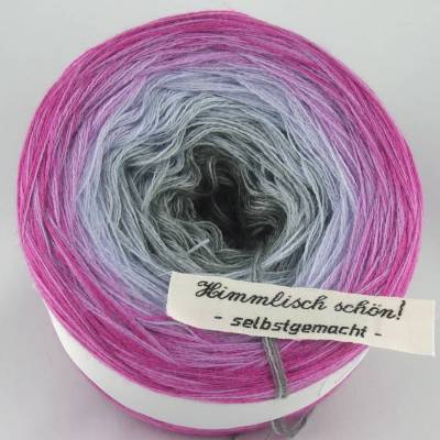 100% Schurwolle Merino extrafein Bobbel Farbverlauf Wolke 7 Krokus 4-fädig