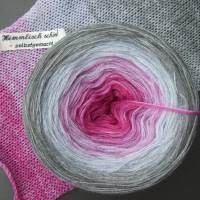100% Schurwolle Merino extrafein Bobbel Farbverlauf Wolke 7 Krokus 4-fädig Bild 2