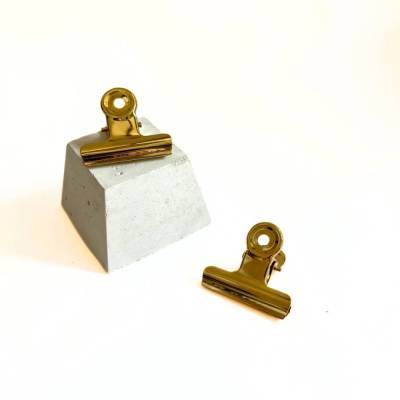 Bulldog-Klammern in GOLD 40mm 5-50 Stück