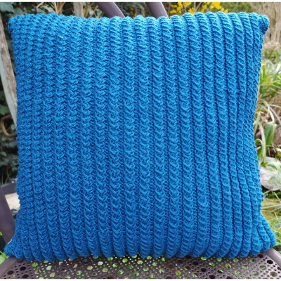 Strickanleitung Kissen Nele