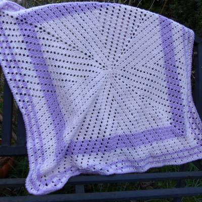 Häkelanleitung für Decke Big Granny