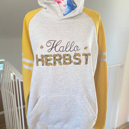 Hoodie für Herbstfreunde, Herbstliebe auf deinem Pulli