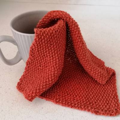 Dänisches Spültuch, Spüllappen, 100% Baumwolle, gestrickt