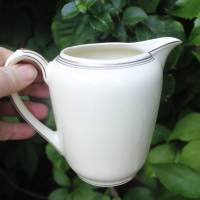 37 tlg. großes Art Deco Kaffeeservice für 11 Personen Elfenbein 50 Jahre Zeh Scherzer Bavaria Jubiläums Porzellan 30er J Bild 6