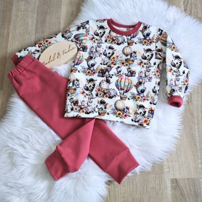Set* Pullover* Hose* Größe 98* Zebra* 