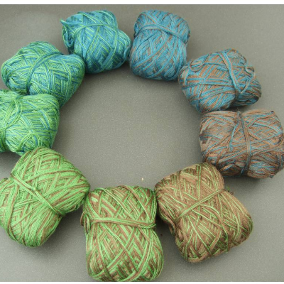 100% Schurwolle Merino extrafein Bobbel Wolke 7 endloser Zickzack 4-fädig 9x 90m Lauflänge