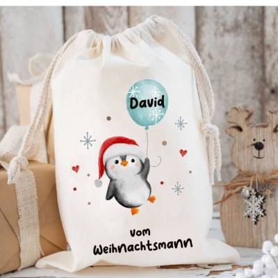 Nikolaussack, Geschenke Kinder personalisiert mit Name, Nikolausgeschenk, Tasche, Nikolausbeutel Weihnachten