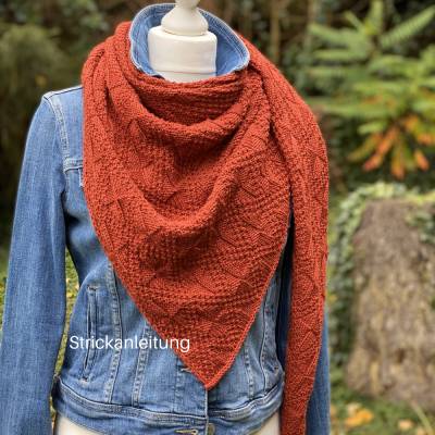 Strickanleitung Lizas Tuch Autumn Winds