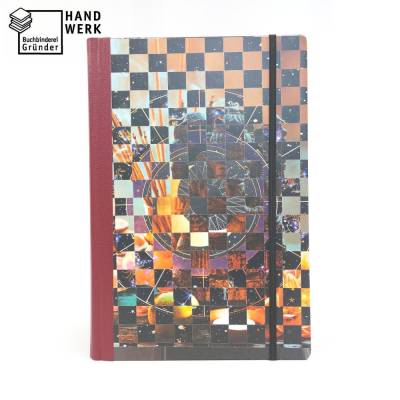 Notizbuch, 24,5 x 16,5 cm, liniert, 120 Blatt, dunkelrot