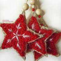 Bundle Christmas 1 - Sparpaket mit 3 Häkelanleitungen - Oh Tannenbaum , Wundersterne und die Mini Granny Bags Bild 3