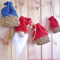 Bundle Christmas 1 - Sparpaket mit 3 Häkelanleitungen - Oh Tannenbaum , Wundersterne und die Mini Granny Bags Bild 4
