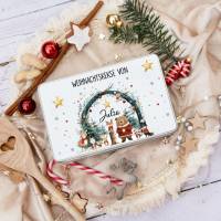 Keksdose personalisiert, Plätzchendose Weihnachten, Personalisierte Keksdose, Geschenk Kinder, Vorratsdose