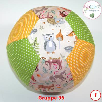 Luftballonhülle aus Stoff – Leichter Ballonball für Kinder, Baumwolle, waschbar