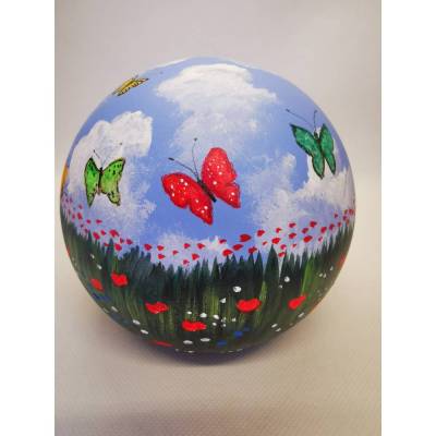 Tierurnen-handgemalt by Janus ️ 0,9 l, Handarbeit, Künstlerurne