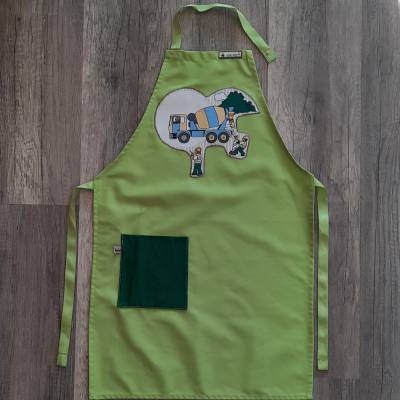 Kochschürze, Backschürze für Kinder Gr.128, Adventszeit, Weihnachten, Geschenk