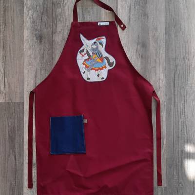 Kochschürze, Backschürze für Kinder Gr.128, Adventszeit, Weihnachten, Geschenk