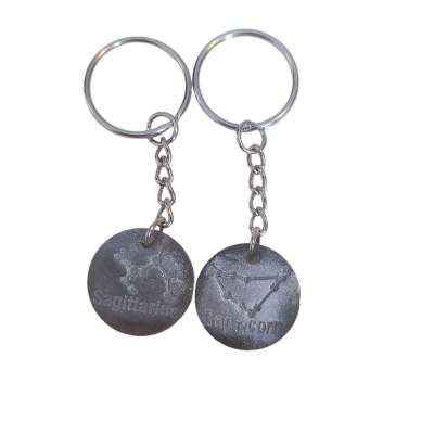 Schlüsselanhänger mit Sternzeichen