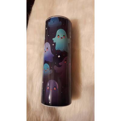 Edelstahl-Becher, Thermobecher, Tumbler 20 oz, Halloween 2;-sublimiert