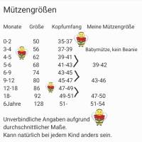 Wende-Beanie Gr. 39-42cm, Wendemütze, 2-in-1 Mütze mit Bündchen, doppellagige Mütze Bild 7