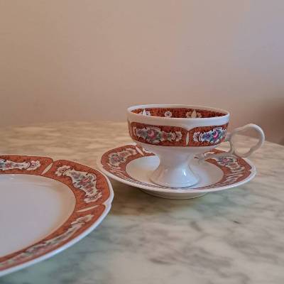 Plaue *** 3 -teil. Sammeltassen - Gedeck ***