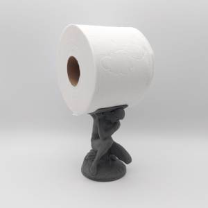 Atlas / Toilettenpapierhalter / Toilettenpapier / Toilettenrollenhalter / Ersatzrollenhalter / WC / Badezimmer / Deko Bild 3