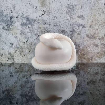 Apfel Schlange Kerze I Verbotene Frucht I Giftapfel I Sojawachskerze I Handgefertigt I Hingucker I Geschenkidee