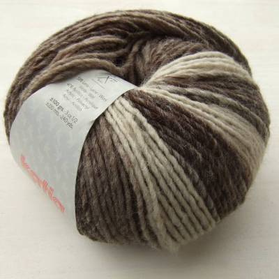 Katia City schöne Multicolorwolle in Farbe 900, verschiedene Brauntöne