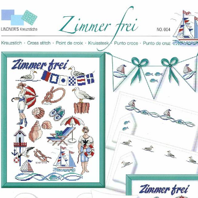 Lindners Kreuzstiche Zimmer frei No 004 Stickvorlage Kreuzstich