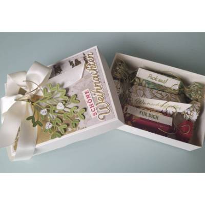 Geschenkschachtel mit Knallbonbons, Weihnachten, Silvester, Geldgeschenk, Stampin up