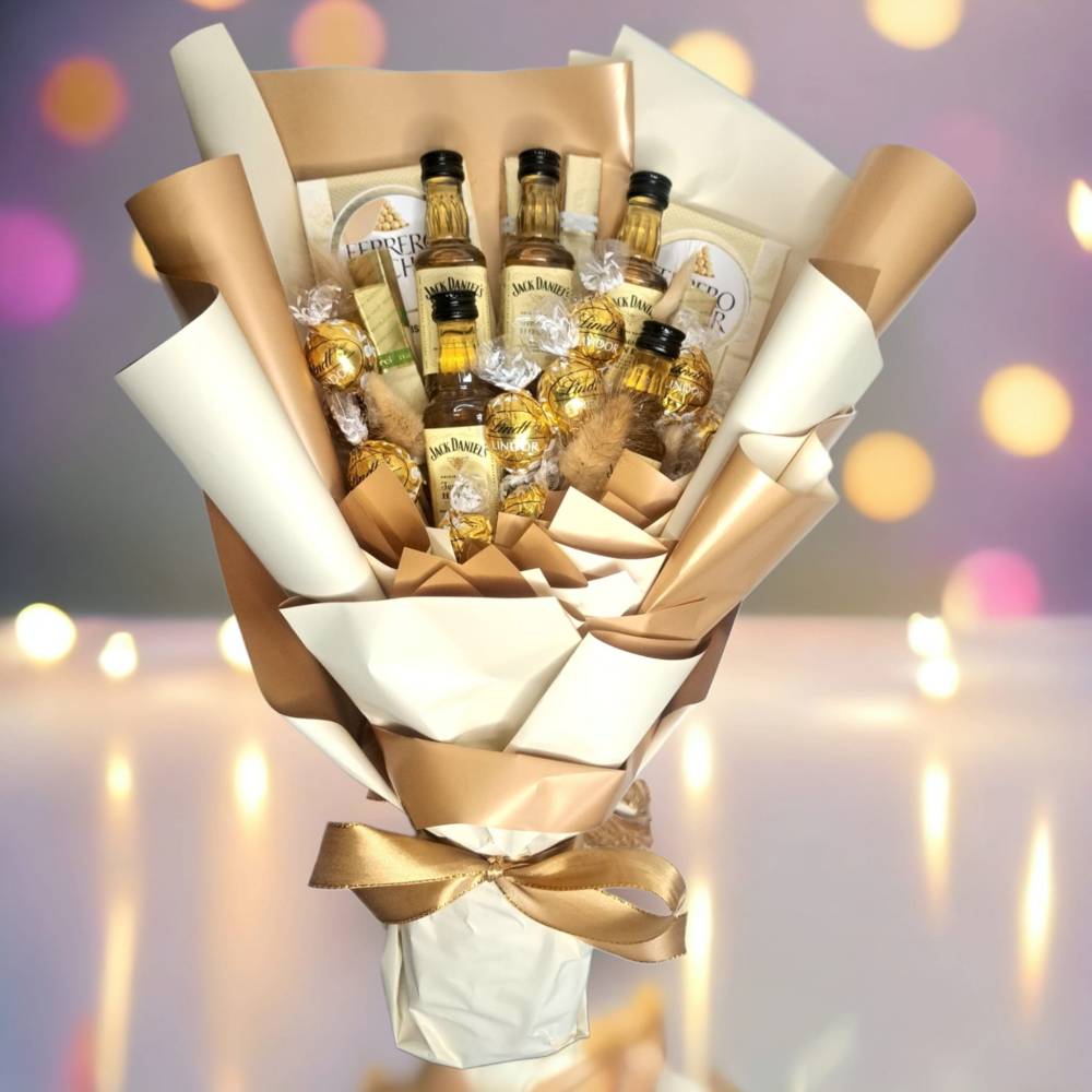 Essbarer Blumenstrauß 