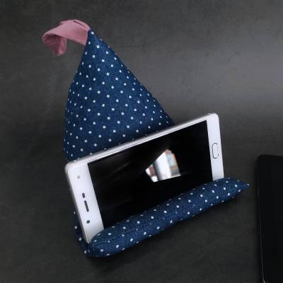 Handy- / Tabletkissen MINI-DOTS | Sitzsack mit Kirschkernfüllung | RÄUBERKIND