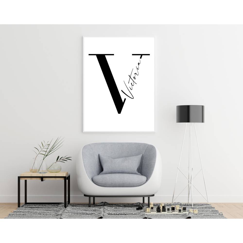 QITUBVAF Skateboard Poster - Schwarz-Weiß Wandkunst - 30x45cm Leinwand Druck