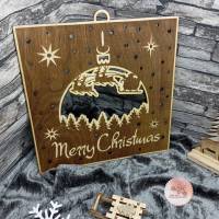 Plotter, Laser  und 3D-Druck  Merry Christmas Bild Bild 4
