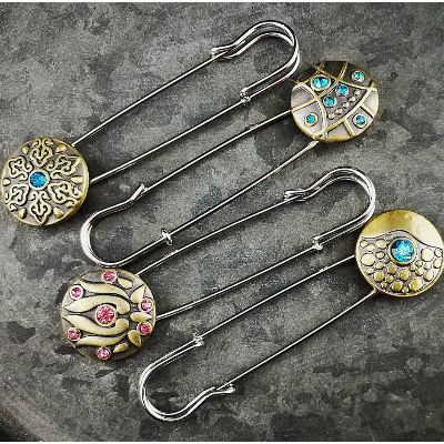 Schalnadel,Schmucknadel, Kiltnadel, Tuchnadel, Ponchonadel