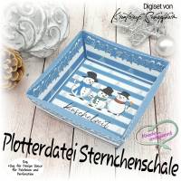 Plotterdatei Sternchenschale Bild 1