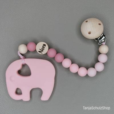 Set Schnullerkette mit Anhänger 