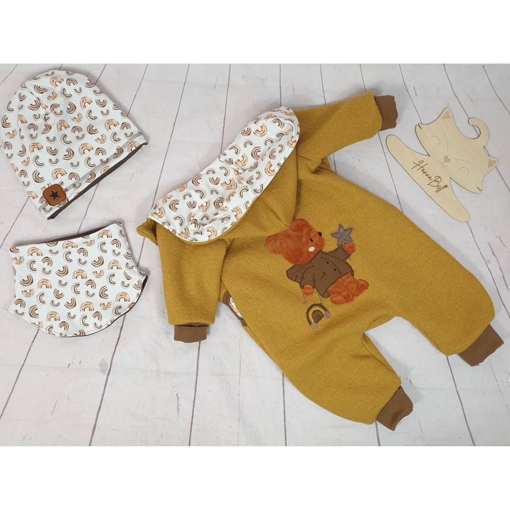 Walkoverall größe 80 leichtes Futter aus Jersey Sofort Versand