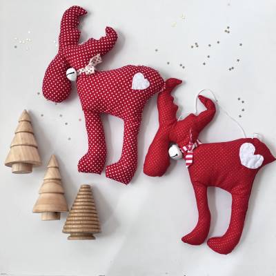 ELMO DER WEIHNACHTSELCH Handmade von zimtblüte