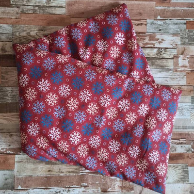 Wärmekissen,Dinkelkissen, Körnerkissen XXL 10 Kammern, Bezug zum waschen, Nackenkissen